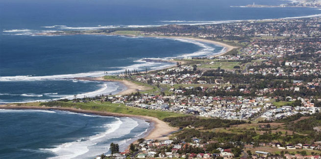 Illawarra region in NSW