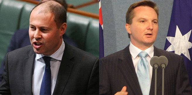 Chris Bowen and Josh Frydenberg