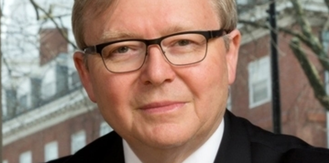 Former Prime Minister Kevin Rudd