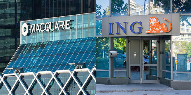 Macquarie and ING