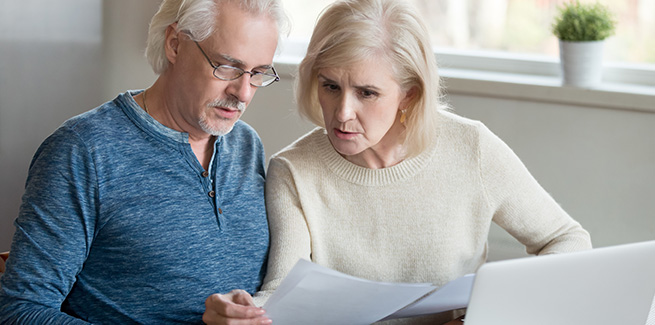 Stressed retirees over home purchase